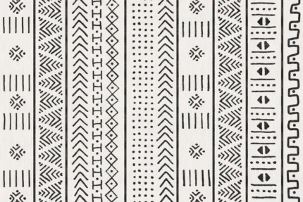 Nordic Symbols Washable Rug Nordic Symbols Washable Rug