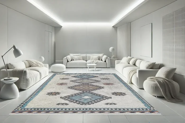 Nordic Desert Rune 2 Washable Rug - Image 2