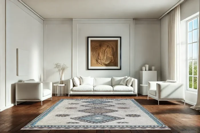 Nordic Desert Rune 2 Washable Rug - Image 4
