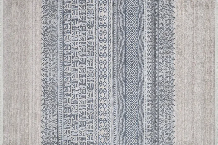 Arctic Scrolls 2 Washable Rug - Image 1