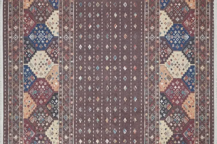 Viking Mosaic 3 Washable Rug - Image 1