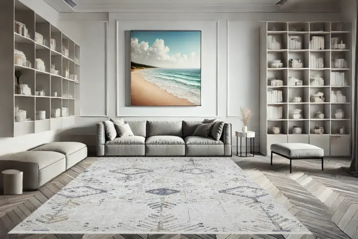Frostbound Echo 2 Washable Rug - Image 4