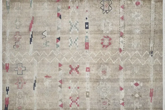 Dusty Fjord Washable Rug - Image 1