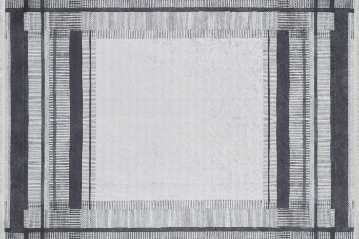 Nordic Frame 2 Washable Rug - Image 1