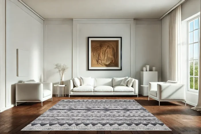 Saga Lines 1 Washable Rug - Image 4