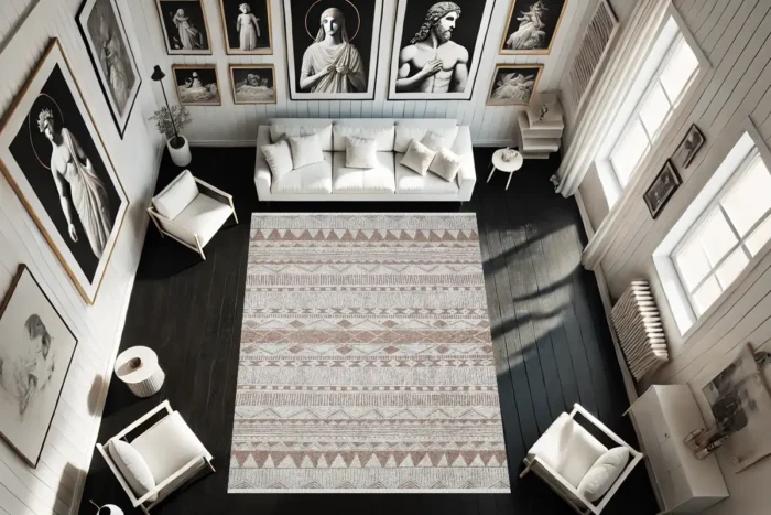 Saga Lines 2 Washable Rug - Image 3