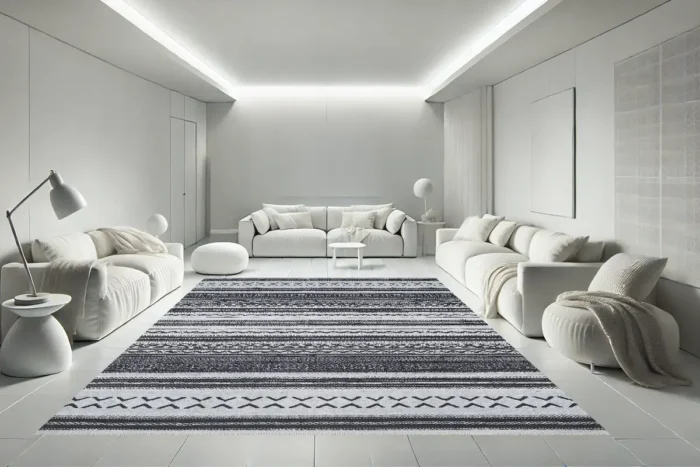 Nordic Rhythm Washable Rug - Image 2