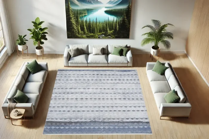 Fjord Mist 3 Washable Rug - Image 3
