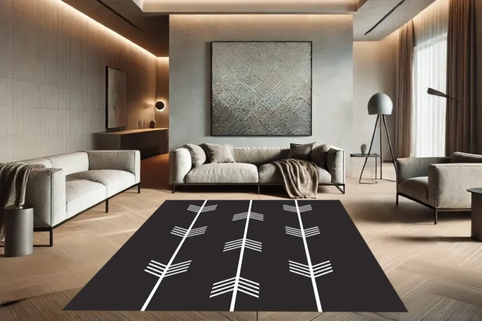 Arrow Path Washable Rug - Image 2