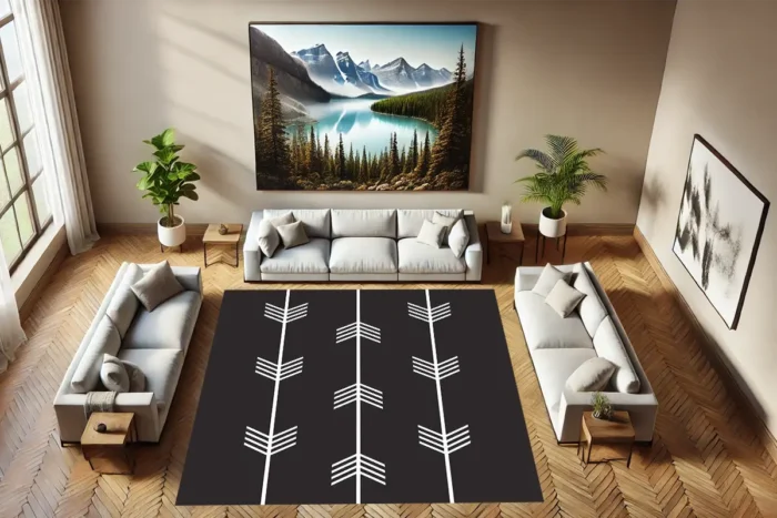 Arrow Path Washable Rug - Image 3