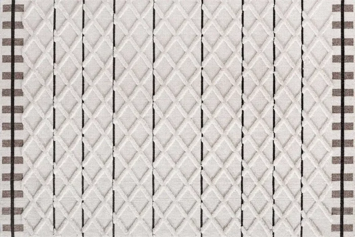 Lattice Fjord Washable Rug - Image 1