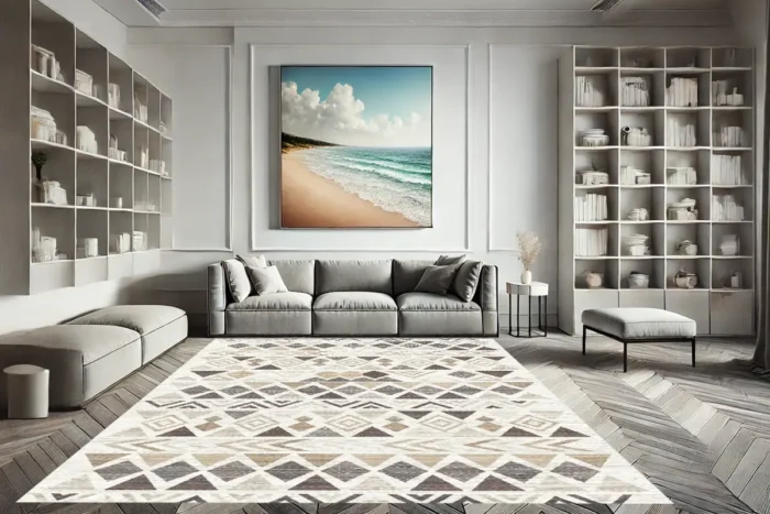 Nordic Echo Washable Rug - Image 4