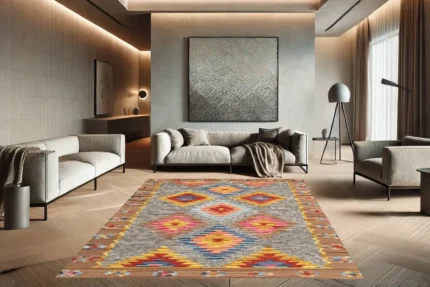 Scandinavian Ember Washable Rug Scandinavian Ember Washable Rug