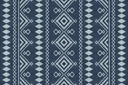 Nordic Indigo Washable Rug Nordic Indigo Washable Rug