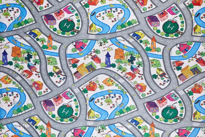 Adventure Town Washable Rug - Image 1