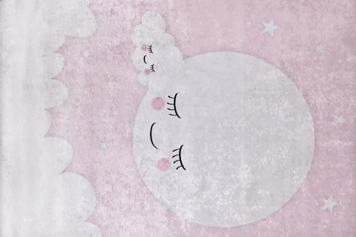 Dreamy Moon Glow Washable Rug - Image 1