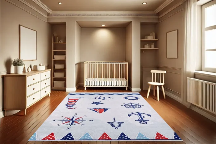 Nautical Explorer Washable Rug - Image 3