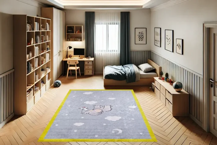 Dreamy Elephant Washable Rug - Image 3