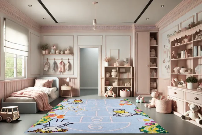 Hopscotch Playland Washable Rug - Image 2