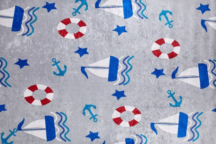 Sail Away Washable Rug - Image 1