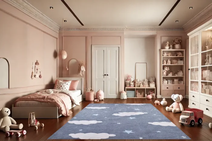 Dreamy Skies Washable Rug - Image 4