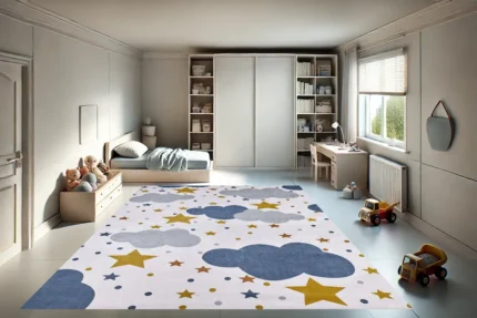 Starry Skies Washable Rug Starry Skies Washable Rug