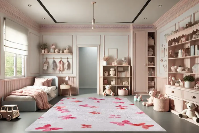 Fluttering Dreams Washable Rug - Image 2