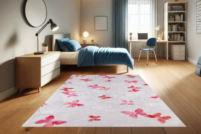 Fluttering Dreams Washable Rug - Image 4