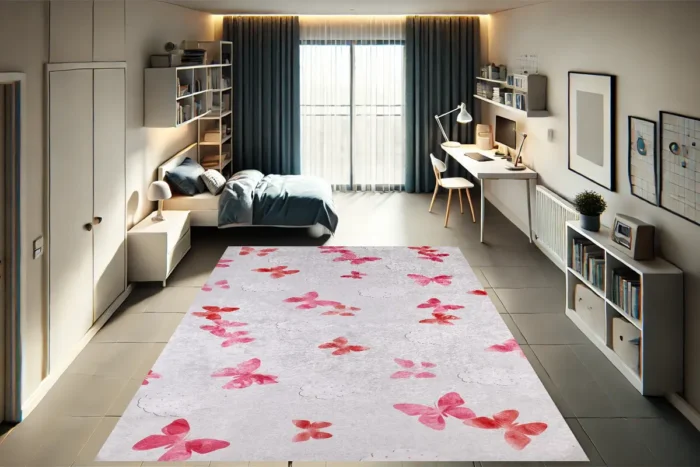 Fluttering Dreams Washable Rug - Image 3