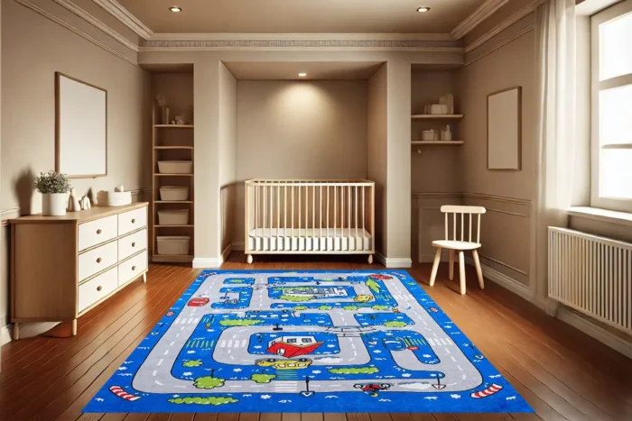 Little Drivers Washable Rug - Image 3