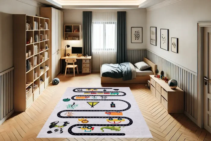 Safari Roads Washable Rug - Image 3