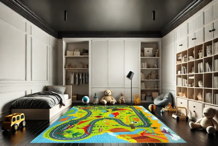 Dino World Adventure Washable Rug - Image 2