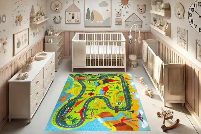 Dino World Adventure Washable Rug - Image 4