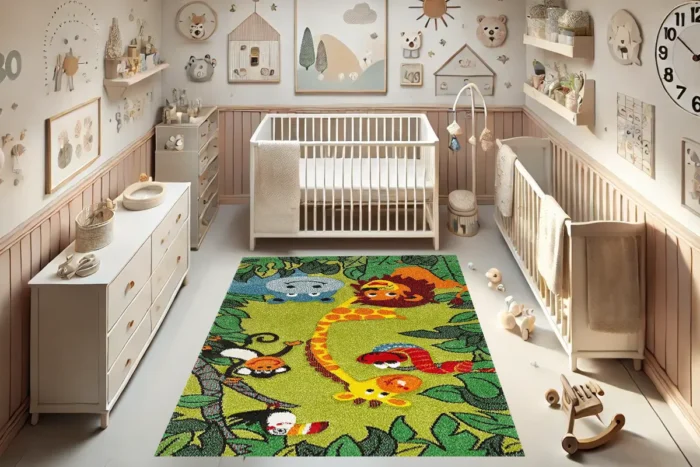 Jungle Safari Adventure Washable Rug - Image 4
