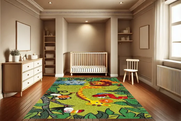 Jungle Safari Adventure Washable Rug - Image 3