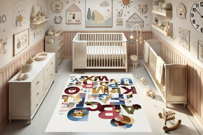 Alphabet Adventure Washable Rug - Image 4