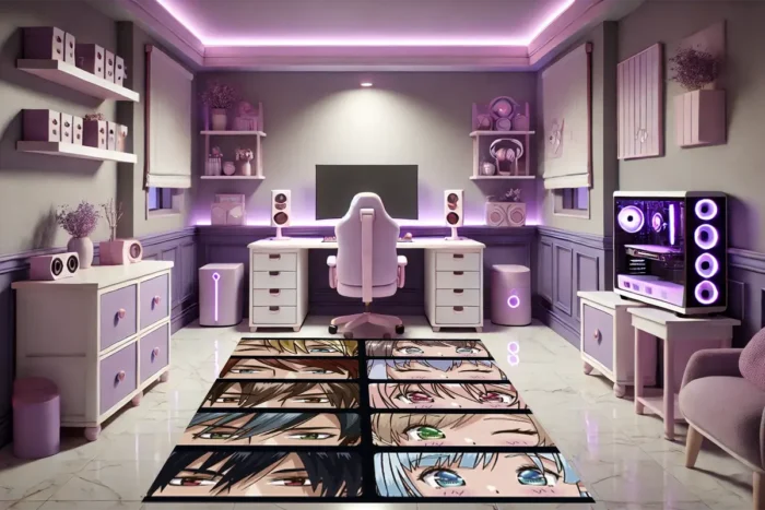 Chibi Chronicles Gaming Rug - Image 4