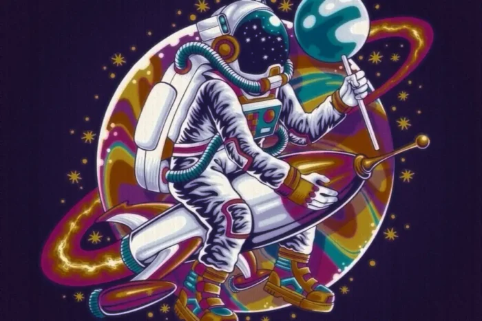 Stellar Voyager Gaming Rug - Image 1
