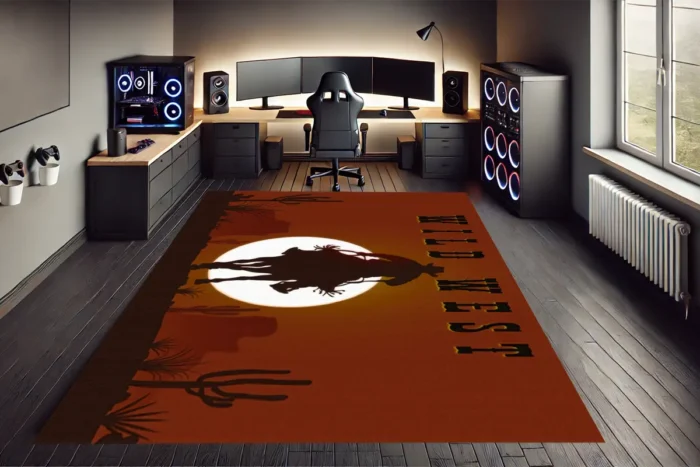 Western Horizon Gaming Rug - Image 2