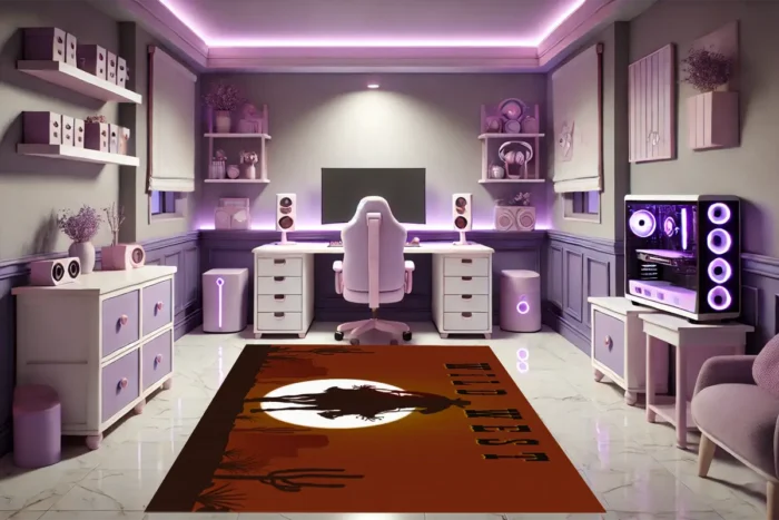 Western Horizon Gaming Rug - Image 4