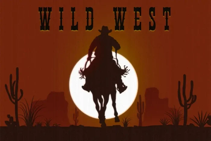 Western Horizon Gaming Rug - Image 1