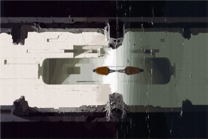 Reflections of Solitude Gaming Rug - Image 1