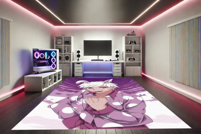 Starlight Bunny Gaming Rug - Image 3