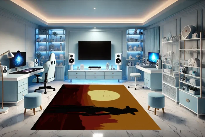 Desert Showdown Gaming Rug - Image 2