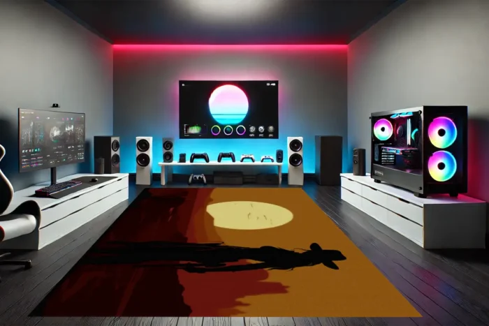 Desert Showdown Gaming Rug - Image 4