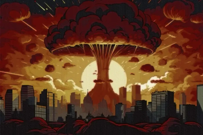 Apocalypse Blast Gaming Rug - Image 1