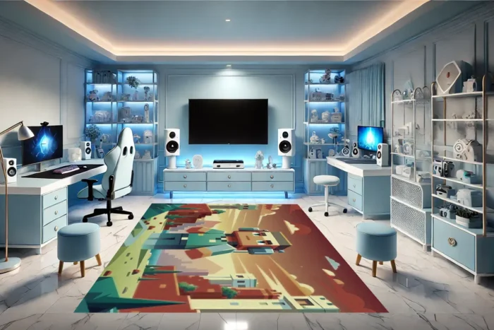 Blockscape Gaming Rug - Image 2