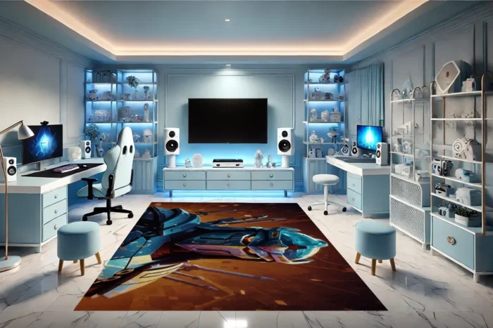 MechPaladin Gaming Rug - Image 2