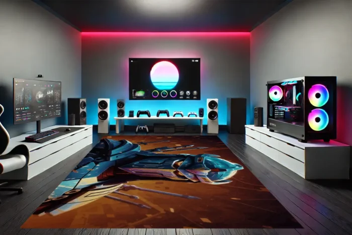 MechPaladin Gaming Rug - Image 4