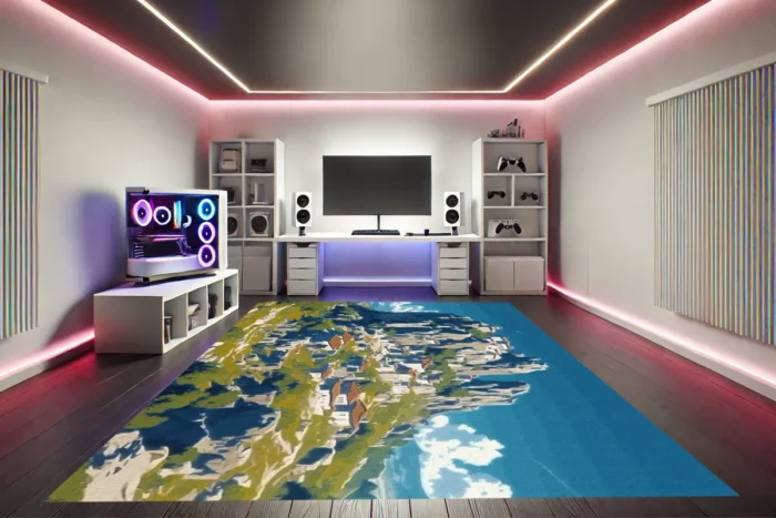Cliffside Haven Gaming Rug - Image 3